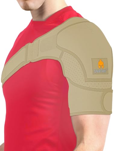 Adjustable Shoulder Support Brace for Rotator Cuff & Stability Relief