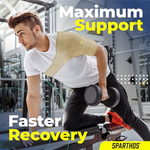 Adjustable Shoulder Support Brace for Rotator Cuff & Stability Relief