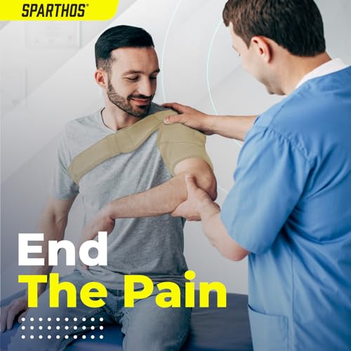 Adjustable Shoulder Support Brace for Rotator Cuff & Stability Relief