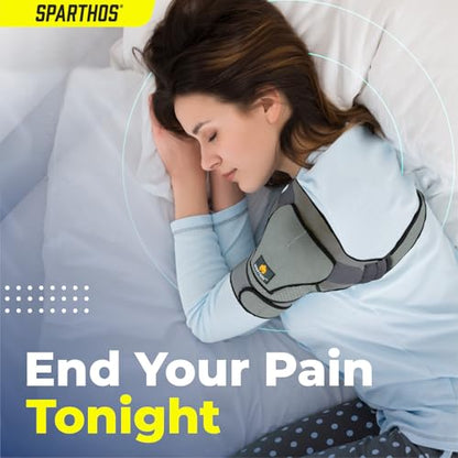 Adjustable Shoulder Support Brace for Rotator Cuff & Stability Relief