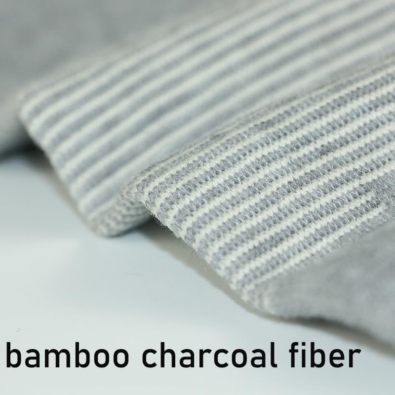 Bamboo Charcoal Compression Knee Sleeves – 3 Pairs Support