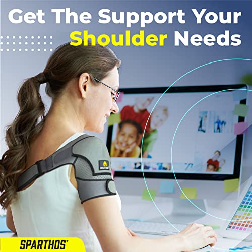 Adjustable Shoulder Support Brace for Rotator Cuff & Stability Relief