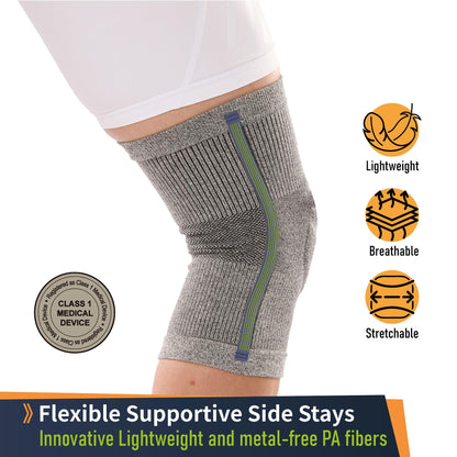 Germanium & Bamboo Charcoal Compression Knee Support Brace
