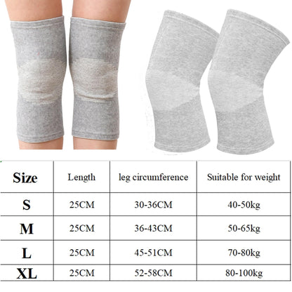 Bamboo Charcoal Compression Knee Sleeves – 3 Pairs Support