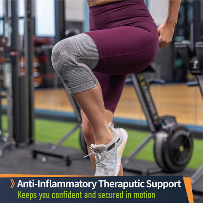 Germanium & Bamboo Charcoal Compression Knee Support Brace