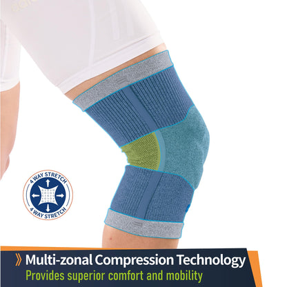 Germanium & Bamboo Charcoal Compression Knee Support Brace