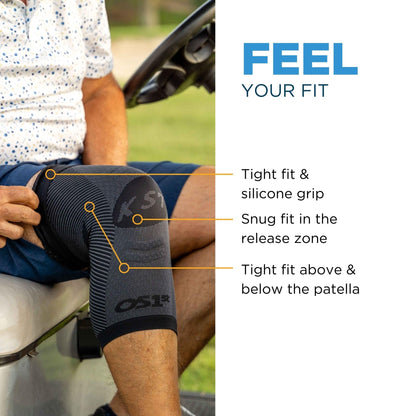 Compression Knee Brace Sleeve for Support & Recovery