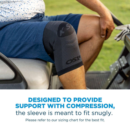 Compression Knee Brace Sleeve for Support & Recovery